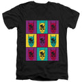 Batman Warhol Batman V-Neck T-Shirt