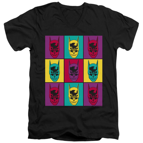 Batman Warhol Batman V-Neck T-Shirt