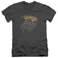 Superman Zod Greetings V-Neck T-Shirt