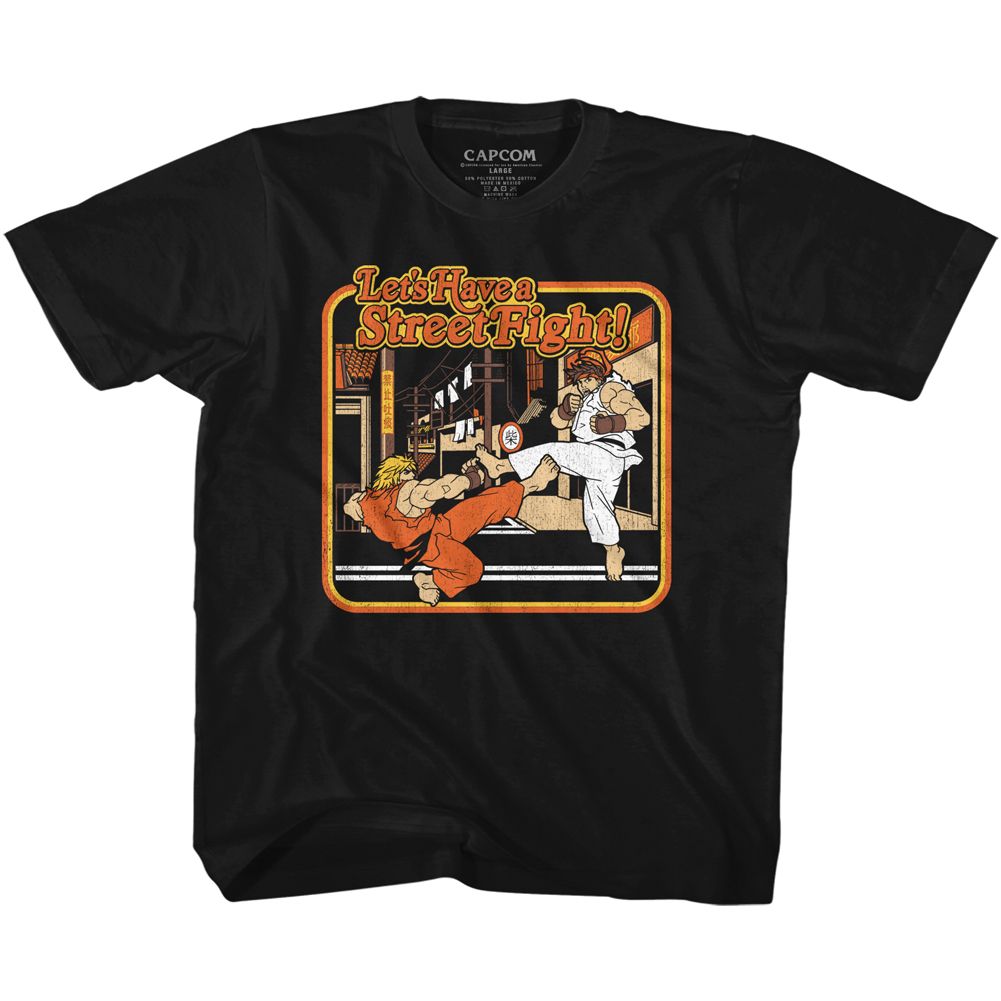 Street Fighter Storybook Style Youth/Toddler T-Shirt