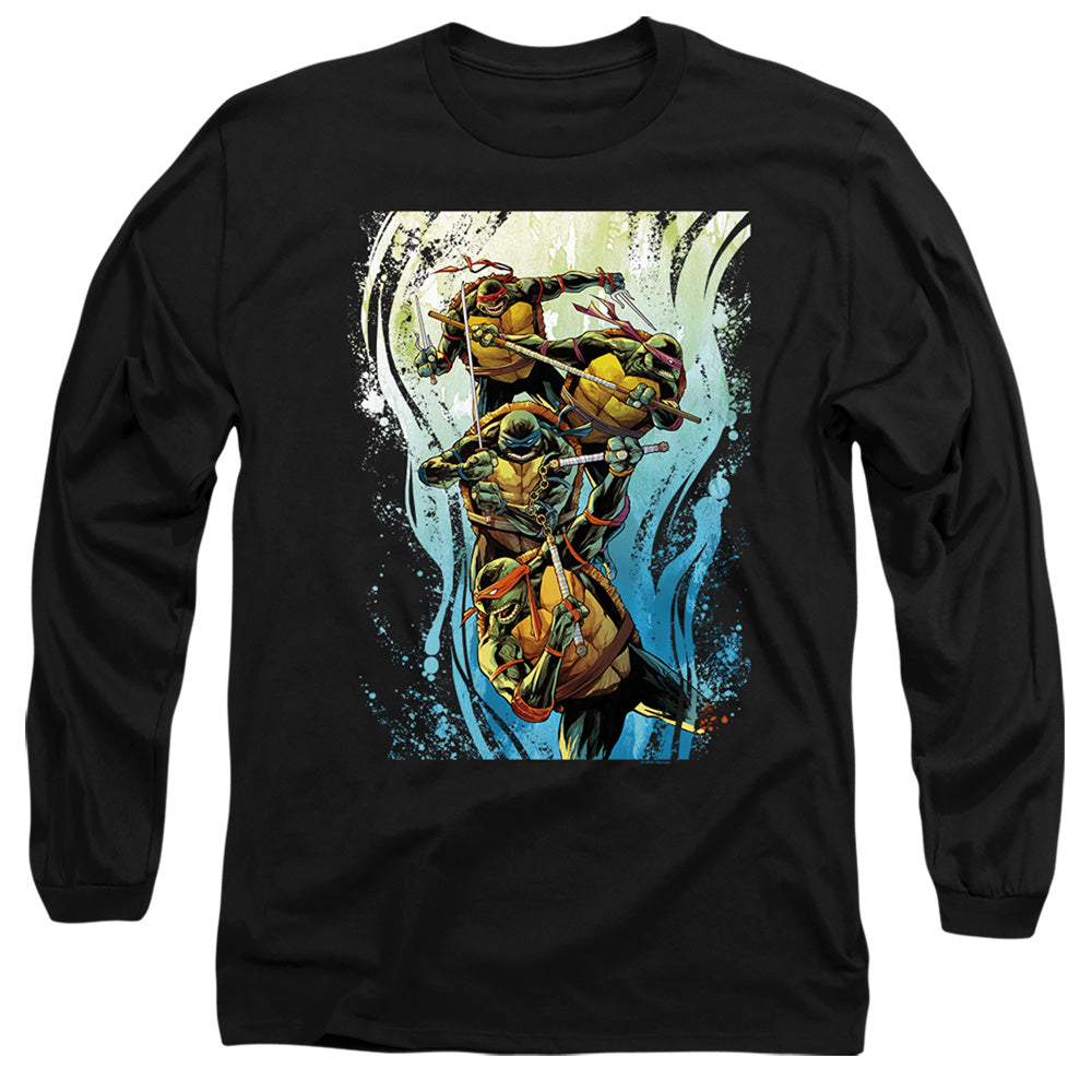Teenage Mutant Ninja Turtles Cool Rainbow Warriors Long Sleeve T-Shirt