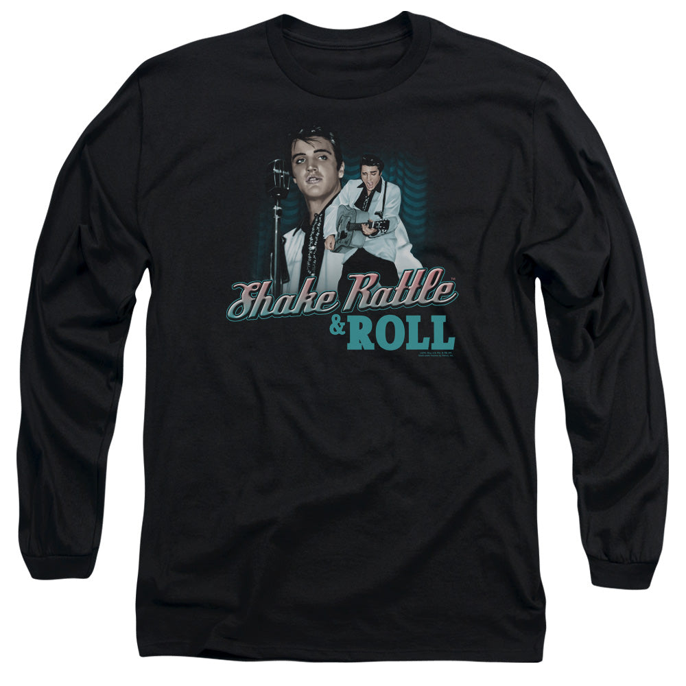 Elvis Presley Shake Rattle & Roll Long Sleeve T-Shirt