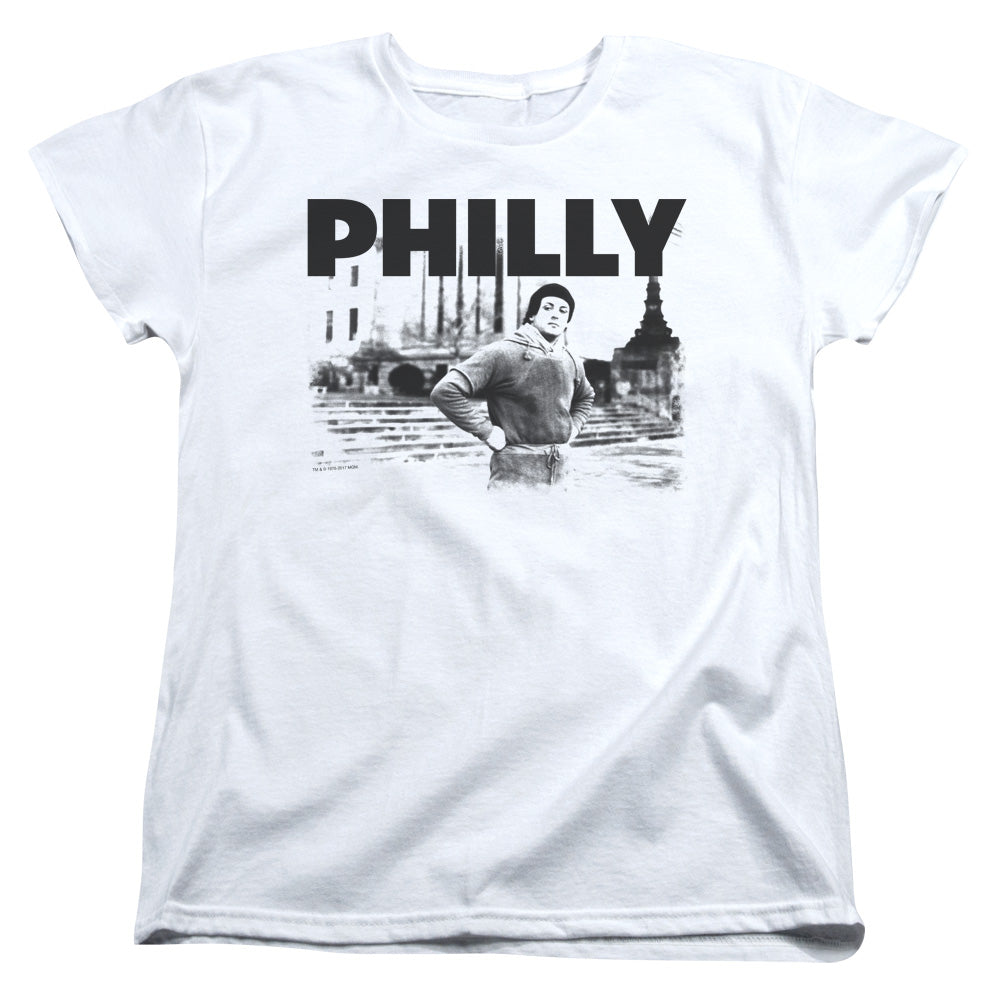 Rocky Philly Womens T-Shirt