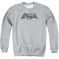 Batman v Superman Cityscape Logo Crewneck Sweatshirt