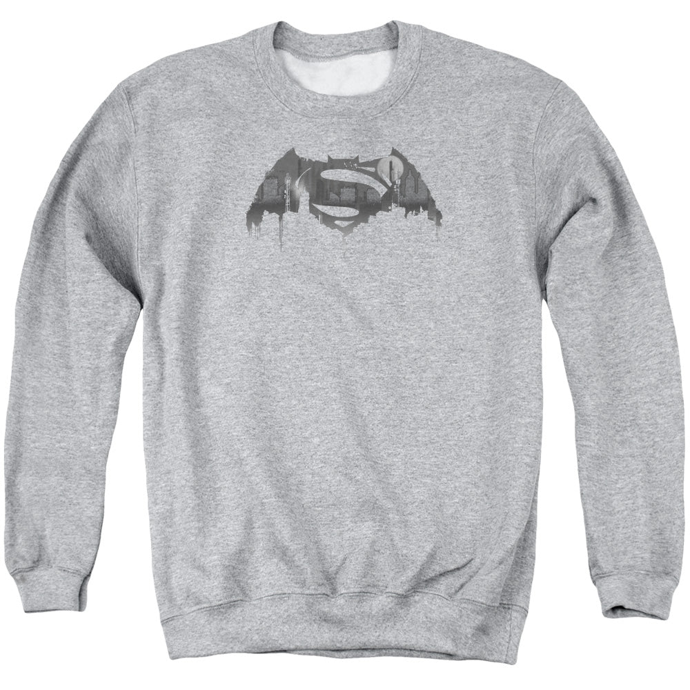 Batman v Superman Cityscape Logo Crewneck Sweatshirt