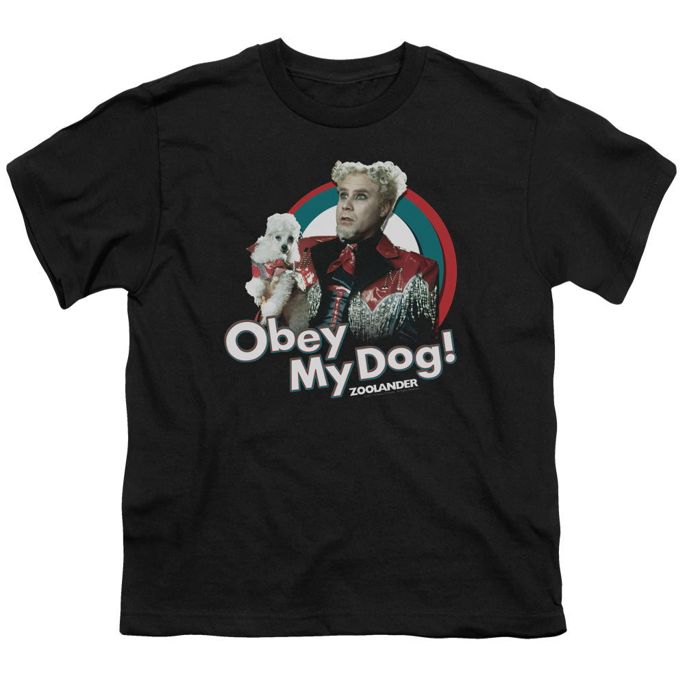 Zoolander Mugatu Obey My Dog Youth/Toddler T-Shirt