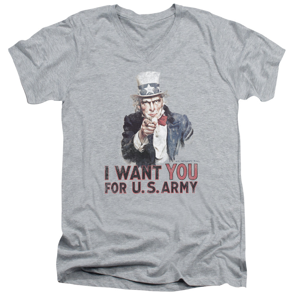 US Army I Want You V-Neck T-Shirt