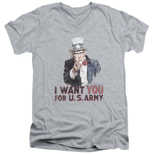 US Army I Want You V-Neck T-Shirt
