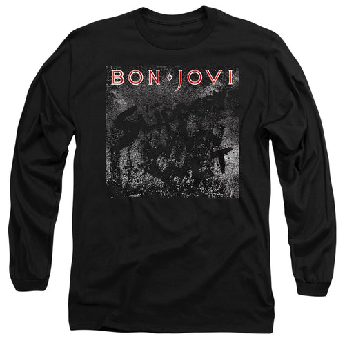 Bon Jovi Slippery Cover Long Sleeve T-Shirt