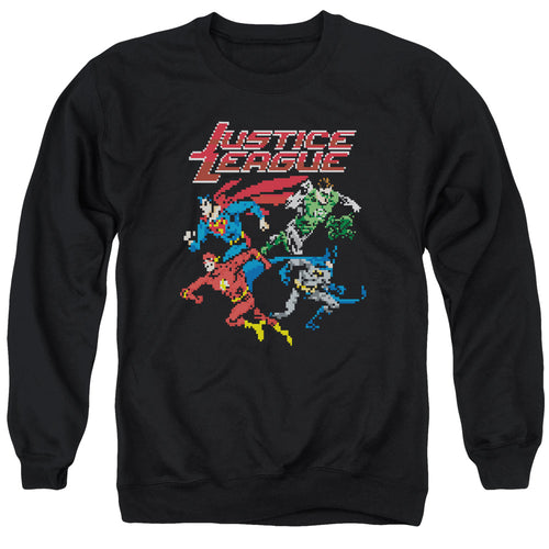 Justice League Pixel League Crewneck Sweatshirt