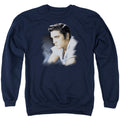 Elvis Presley Blue Profile Crewneck Sweatshirt