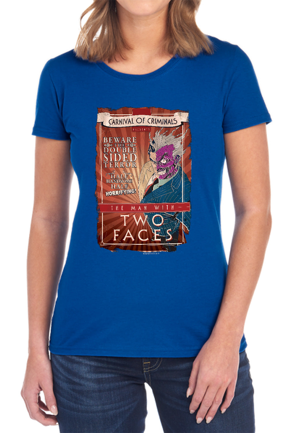Batman Two Faces Womens T-Shirt