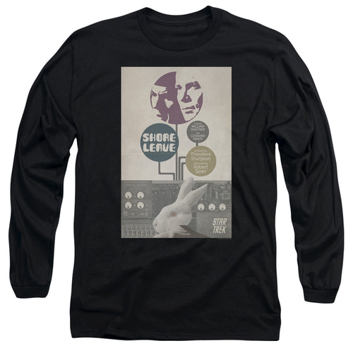 Star Trek Juan Ortiz Shore Leave Black Long Sleeve T-Shirt