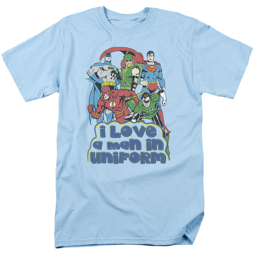 DC Comics I Love A Man In Uniform T-Shirt