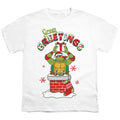 Teenage Mutant Ninja Turtles Green Greetings Christmas Scene Youth/Toddler T-Shirt
