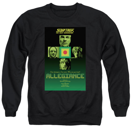 Star Trek Allegiance Black Crewneck Sweatshirt