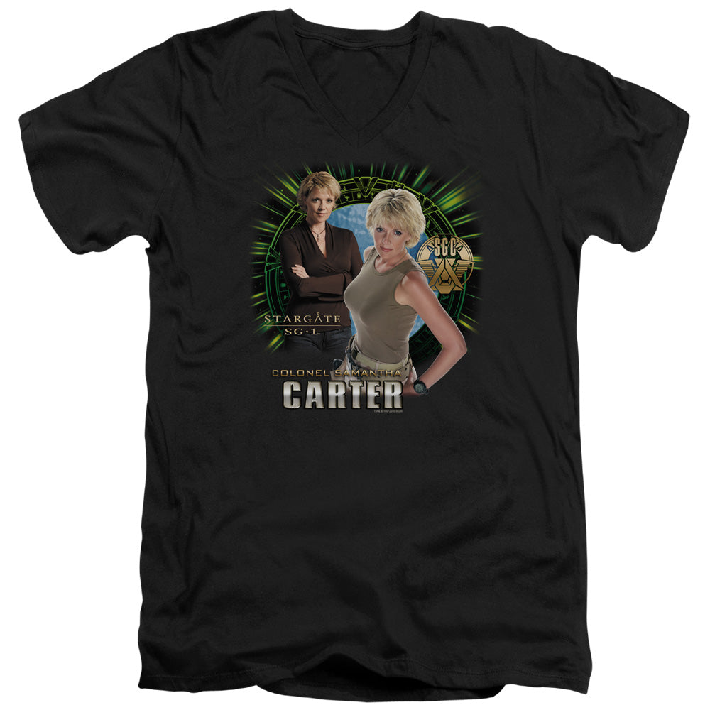 Stargate SG-1 Samantha Carter V-Neck T-Shirt