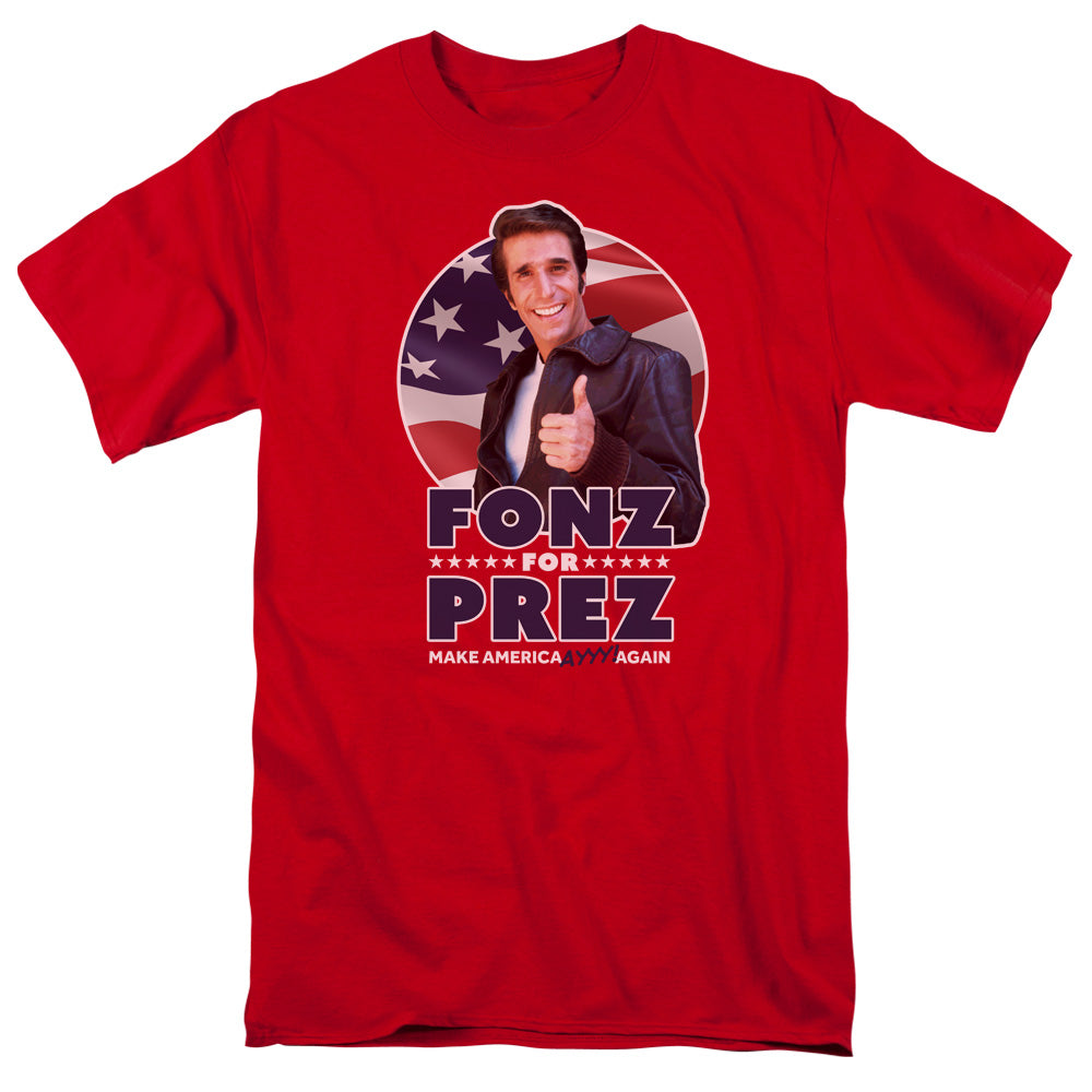 Happy Days Fonz For Prez T-Shirt
