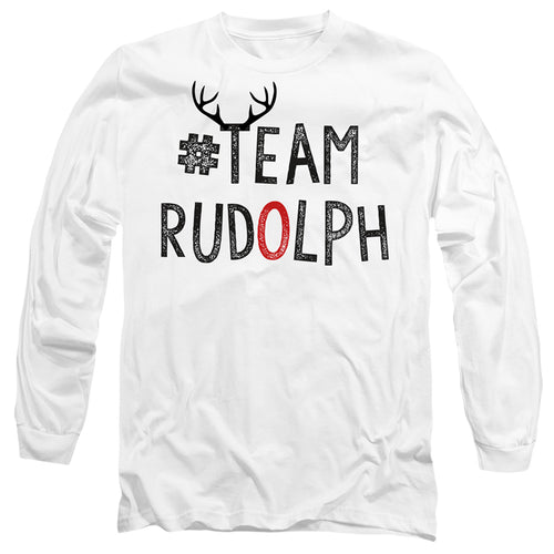 Christmas Team Rudolph Long Sleeve T-Shirt
