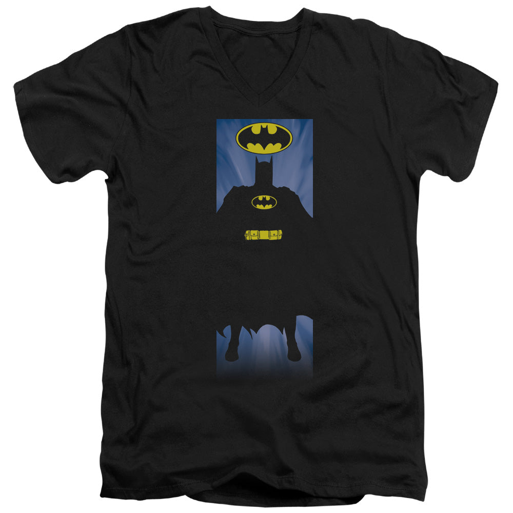 Batman Batman Block V-Neck T-Shirt
