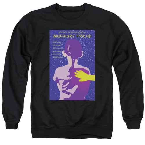 Star Trek Imaginary Friend Black Crewneck Sweatshirt