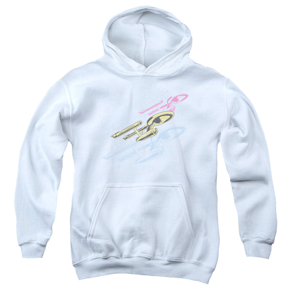 Star Trek Retro Tri Enterprise Youth Hoodie