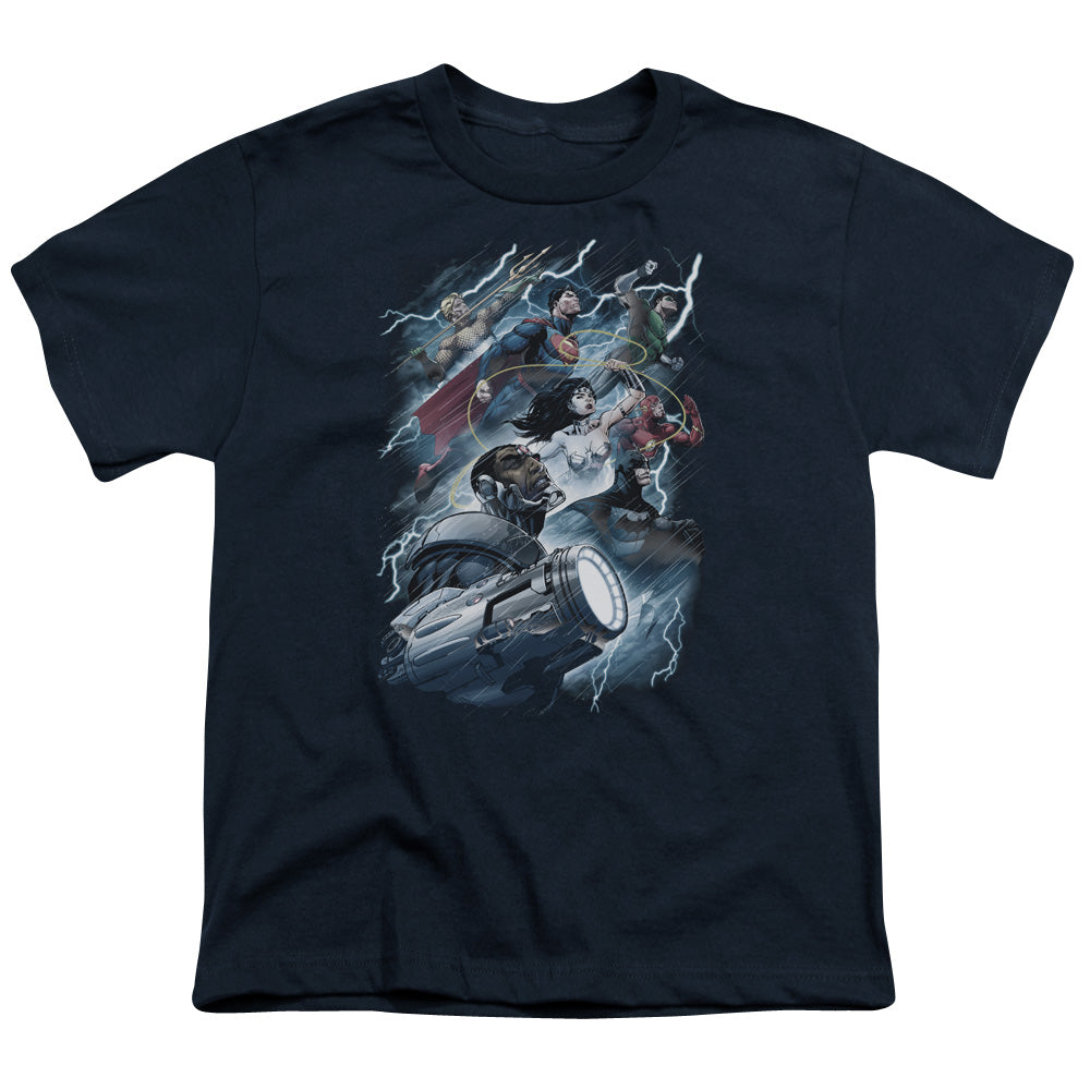 Justice League Ride The Lightening Youth/Toddler T-Shirt