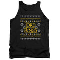 Lord of the Rings Ugly Christmas Logo Tank Top