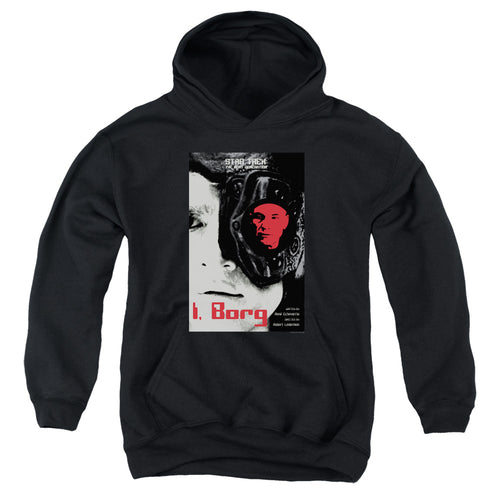 Star Trek I Borg Black Youth Hoodie