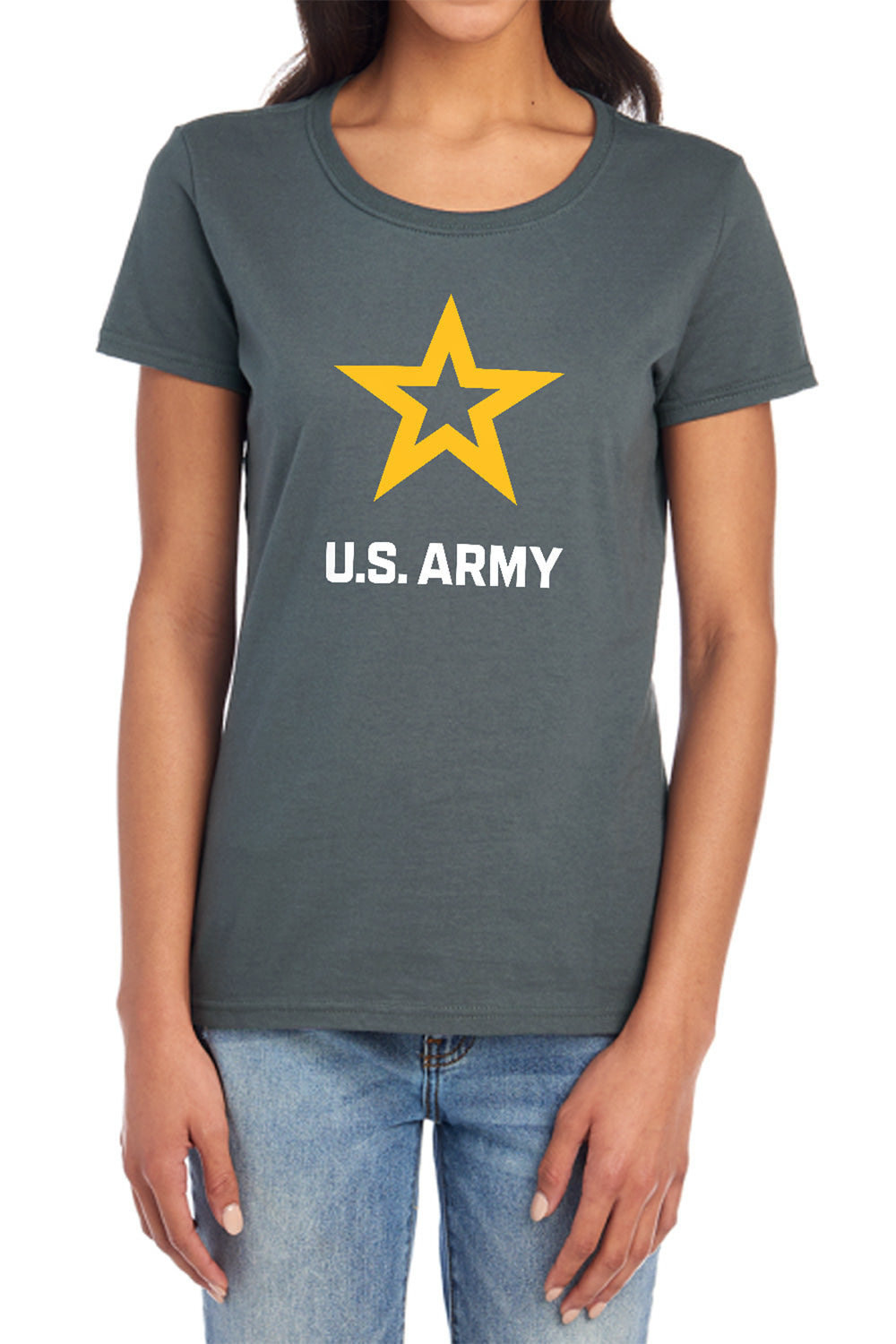 US Army Star Logo Womens T-Shirt