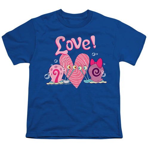 Spongebob Squarepants Valentine's Love with Gary and Snellie Youth/Toddler T-Shirt