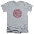 Willy Wonka & the Chocolate Factory Circle Logo V-Neck T-Shirt