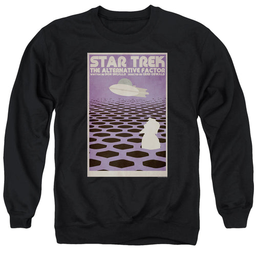 Star Trek Juan Ortiz The Alternative Factor Black Crewneck Sweatshirt