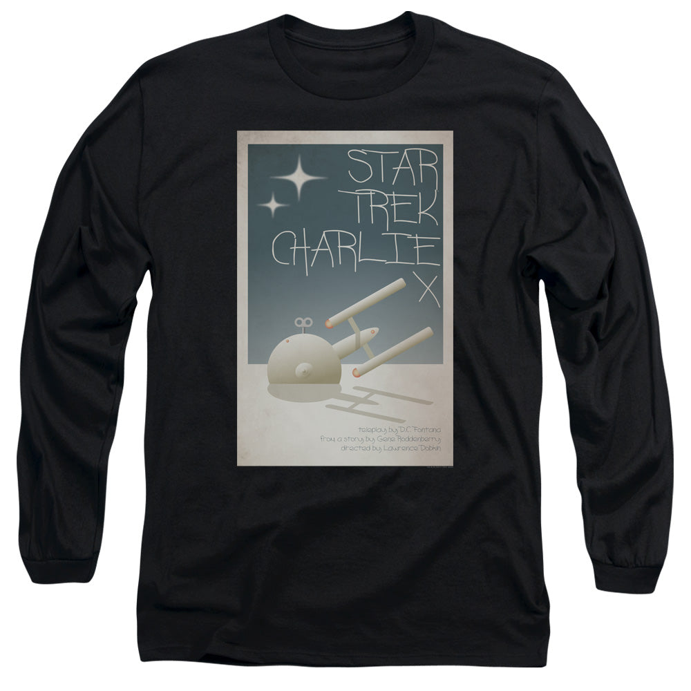 Star Trek Charlie X Black Long Sleeve T-Shirt