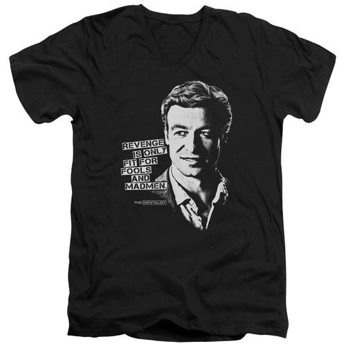 The Mentalist Revenge Is Only Fit for Fools and Madmen V-Neck T-Shirt