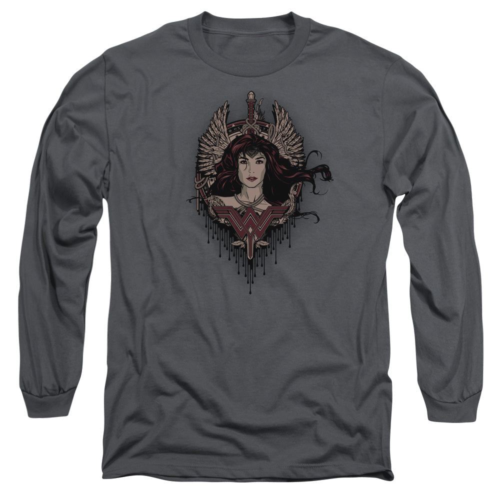 Batman v Superman Winged Goddess Long Sleeve T-Shirt