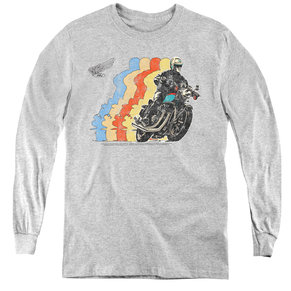 Honda Retro Honda Youth Long Sleeve T-Shirt