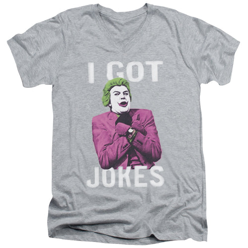 Batman Got Jokes V-Neck T-Shirt