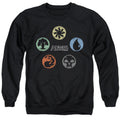 Magic the Gathering 5 Colors Crewneck Sweatshirt