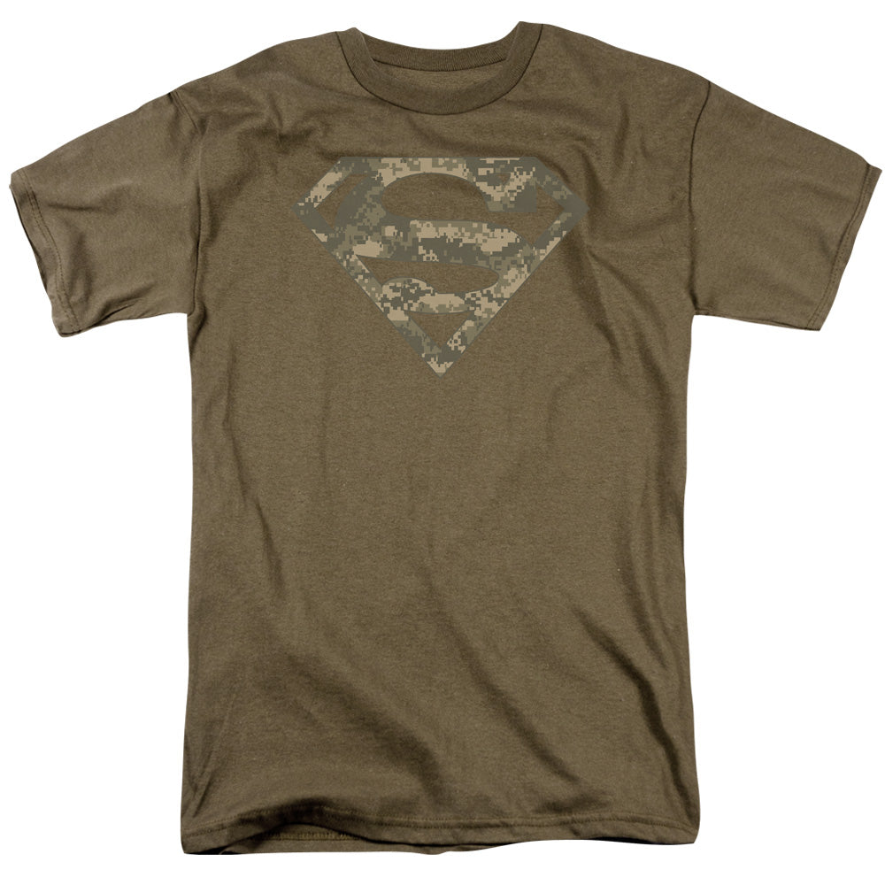 Superman Army Camo Shield T-Shirt