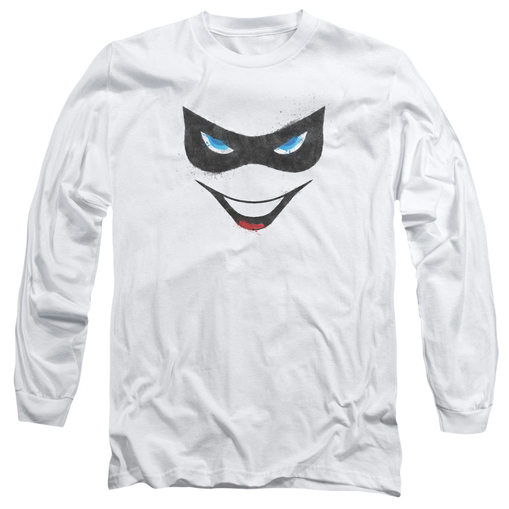 Batman Harley Face Long Sleeve T-Shirt