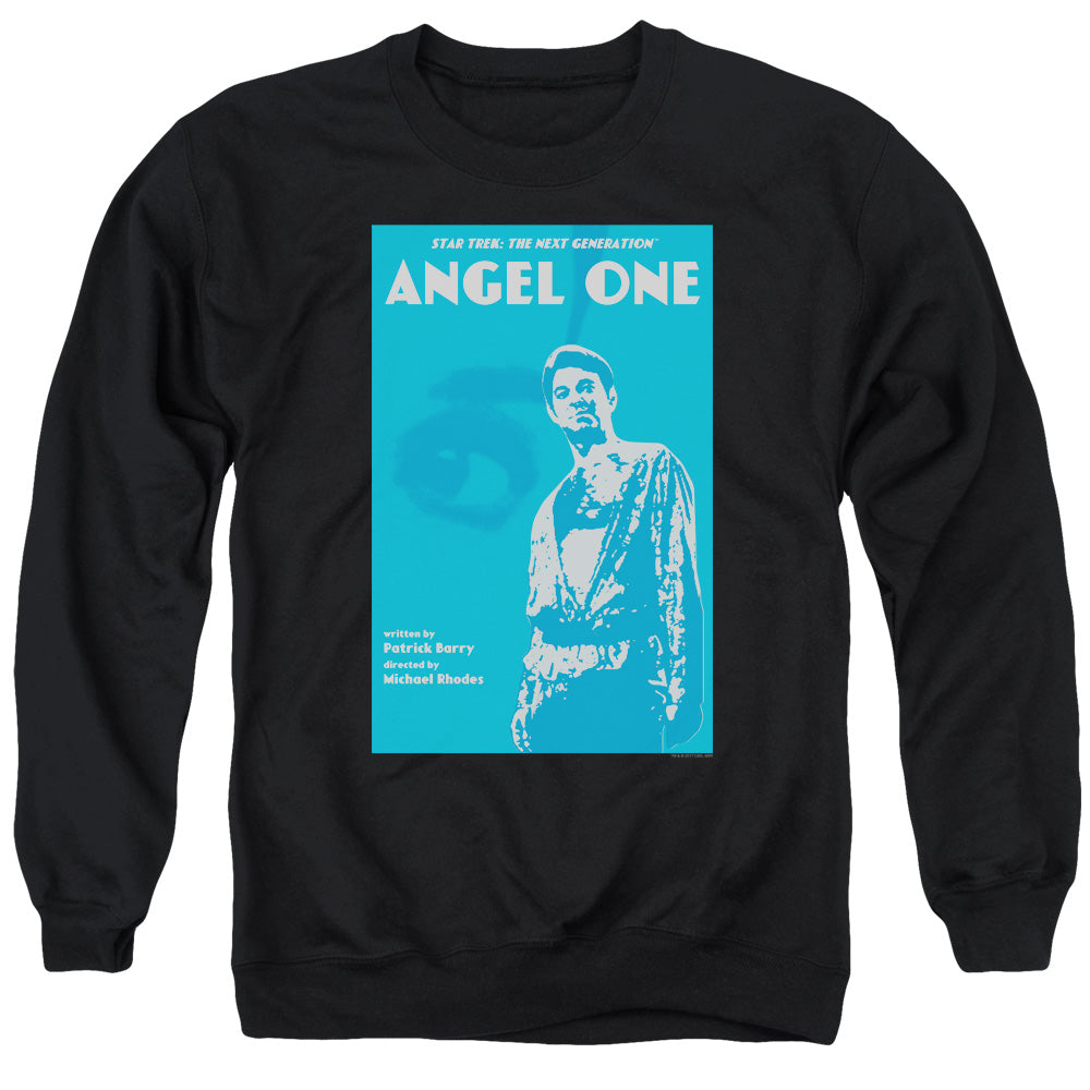 Star Trek Angel One Black Crewneck Sweatshirt