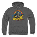 Justice League Batman Rough Distress Pullover Hoodie