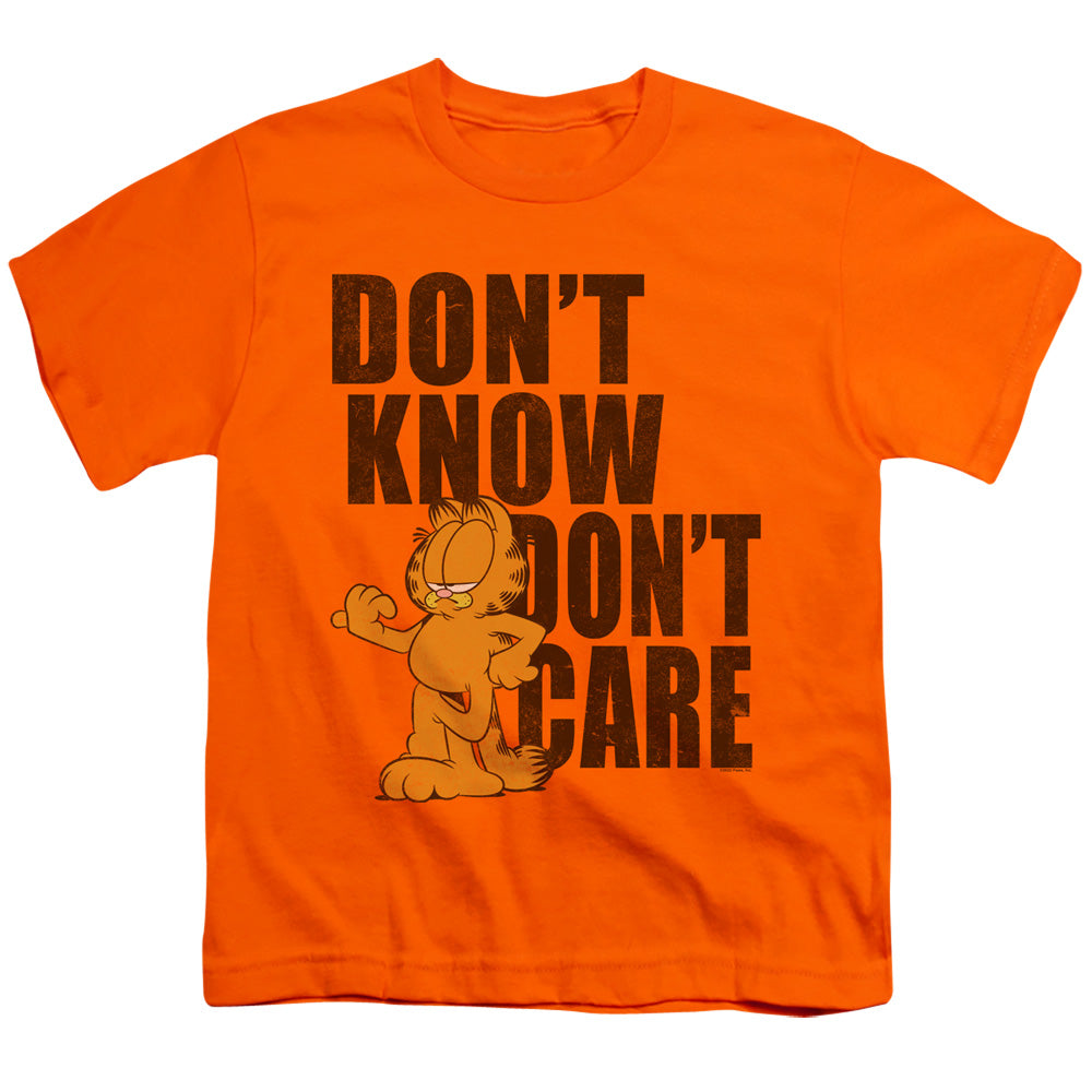Garfield Don'T Know Don'T Care Youth/Toddler T-Shirt