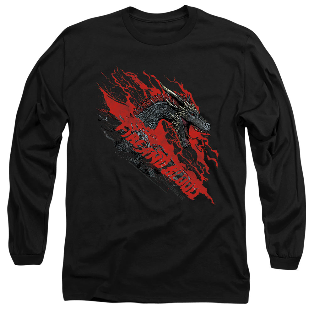 Game of Thrones Fire And Blood Dragon Long Sleeve T-Shirt
