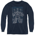 Mighty Morphin Power Rangers Mega Plans Youth Long Sleeve T-Shirt