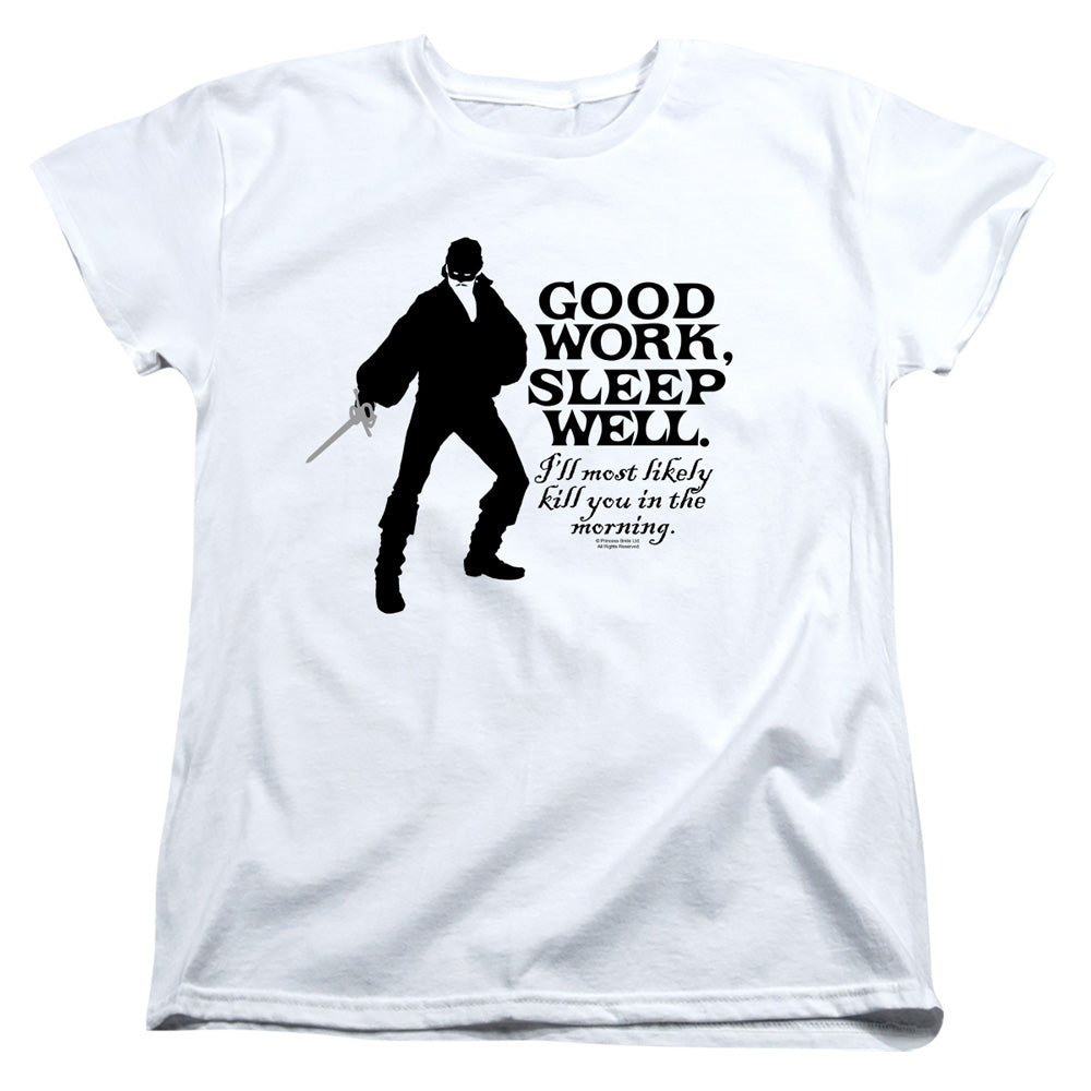 The Princess Bride Good Work Womens T-Shirt