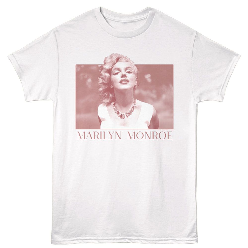 Simple Box Marilyn Monroe t-shirt in white