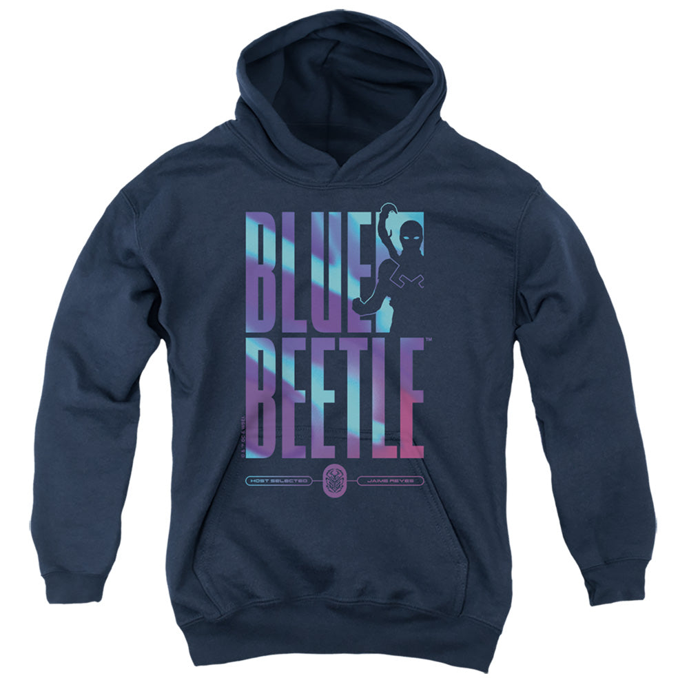 Blue Beetle Hero Host Youth Hoodie