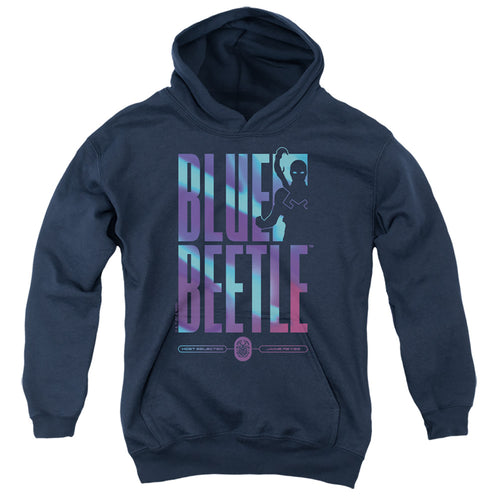 Blue Beetle Hero Host Youth Hoodie